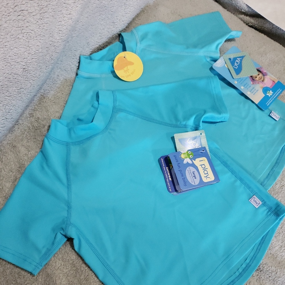 I Play T Shirt Sunwear UPF 50+ Protection 12-18 mo